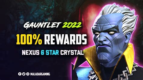 Grandmasters Gauntlet 2022 100 Rewards 6 Star Opening Mcoc Youtube