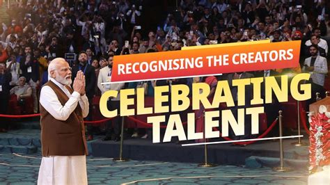 First Ever National Creators Award 2024 by PM Narendra Modi