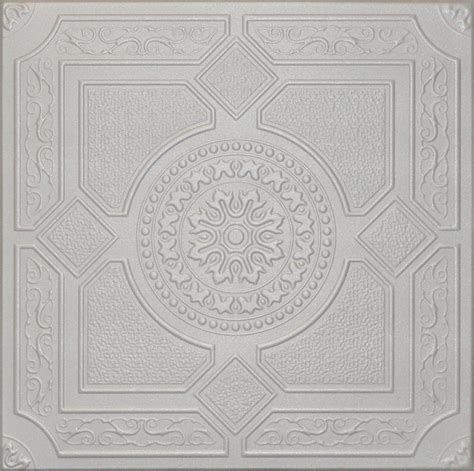 R30 Silver Styrofoam Ceiling Tile 20x20 R47silver