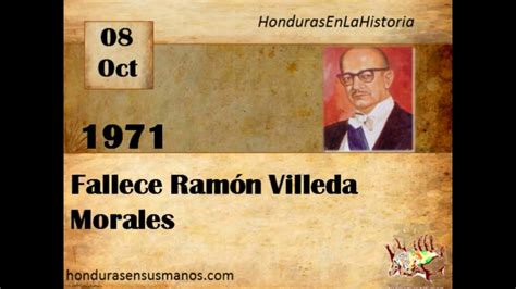 Honduras en la historia 8 de Octubre 1971 Fallece Ramón Villeda