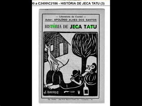 A história do Jeca Tatu Literatura de cordel Folhetos de romances de