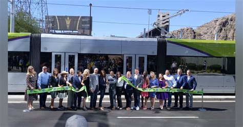 Valley Metro Opens Tempe Streetcar Line Mass Transit