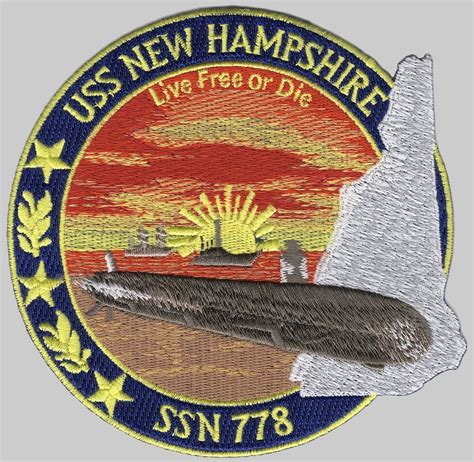 USS New Hampshire SSN-778 Virginia class attack submarine