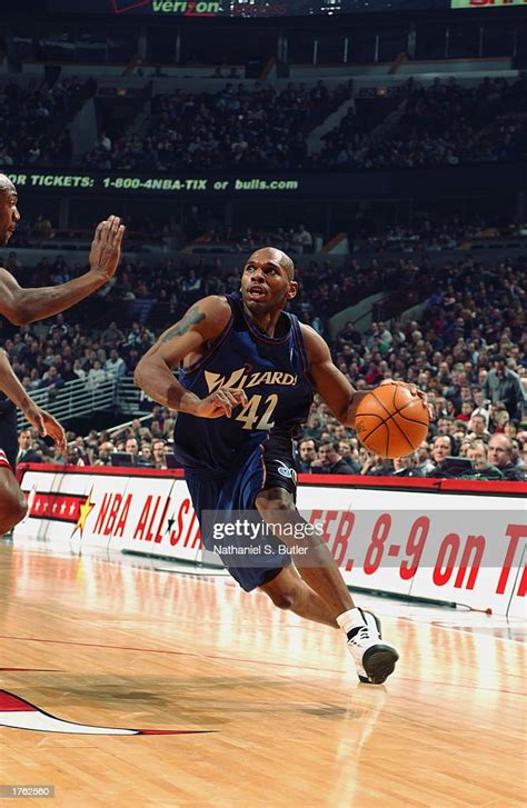 Jerry Stackhouse Of The Washington Wizards Drives During The Game