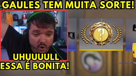 GAULES GANHOU UMA NOVA LUVA ABRINDO CAIXAS DO CS GO YouTube