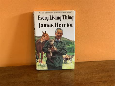 First Edition James Herriot Every Living Thing Etsy