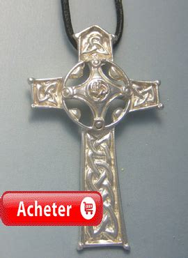 Croix Celtique Ambrosio Pendentif Argent Talismans Pentacles Et