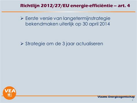 Stakeholderoverleg Energierenovatieprogramma 2020 En De Europese