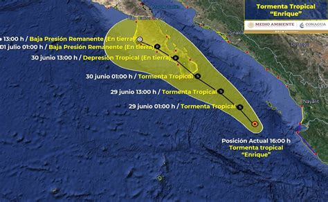 Activan Dn Iii Y Plan Marina En Bcs Por Tormenta Tropical Enrique