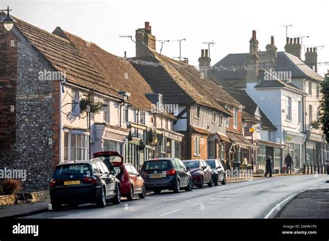 Steyning High Street in West Sussex Stock Photo - Alamy