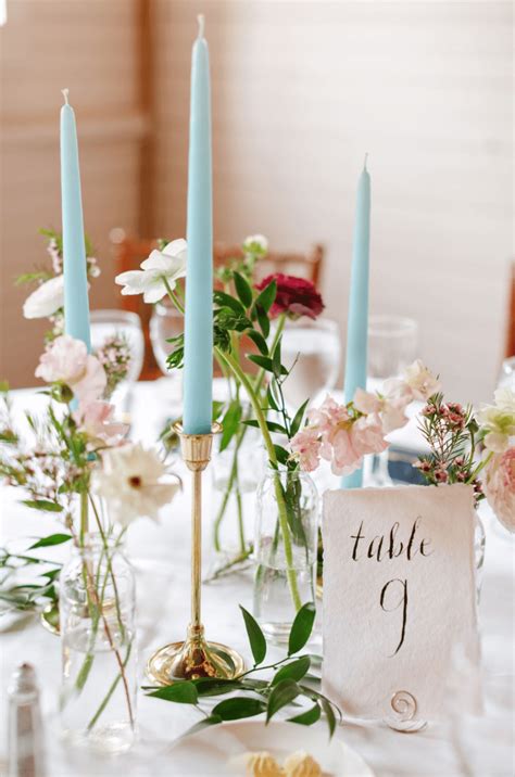 37 Ways To Use Colorful Taper Candles At Your Wedding