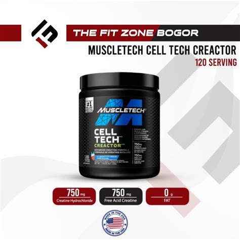 Muscletech Cell Tech Creactor Servings Creatine Hcl Lazada Indonesia