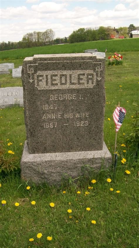 George Irvin Fiedler Memorial Find A Grave