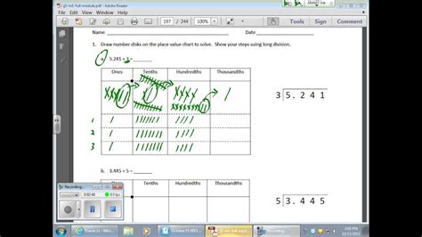 Division Place Value Chart