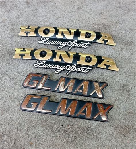 Jual Emblem Honda Glmax Ori Emblem Honda Gl Max Ori Emblem Glmax Ori