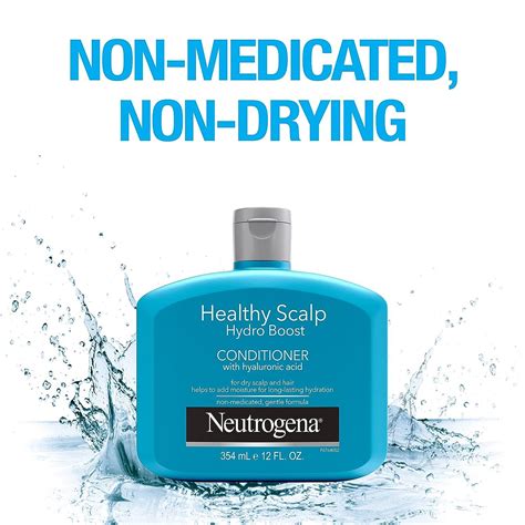 Neutrogena Healthy Scalp Hydro Boost Conditioner With Hyaluronic Acid 12 Fl Oz Pack Of 1