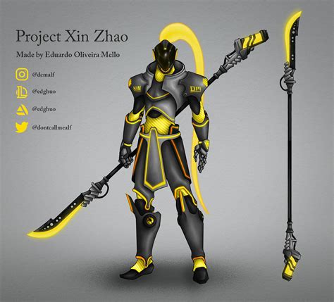 Project Xin Zhao Fanart R Leagueoflegends