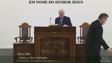 Ccb Hino Alegria Sinto Em Servir Jesus Reuni O De Jovens E Menores