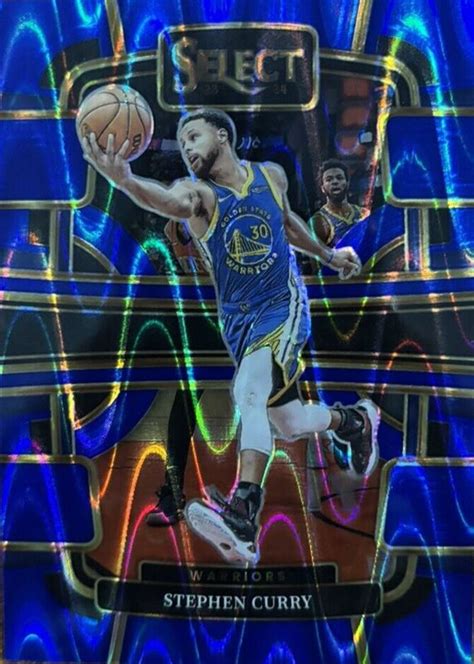 Stephen Curry Select Concourse Blue Tectonic Price Guide