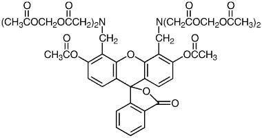 2: Chemical structure (a) and fluorescence spectrum (b) of calcein-AM ...