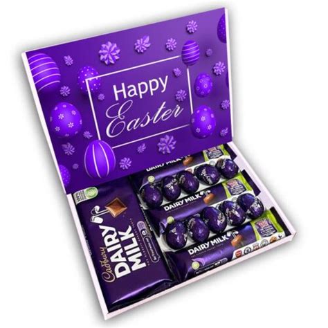 Cadburys Dairy Milk Milk Chocolate Mini Eggs Gift Box Hamper Easter