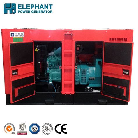 160kva Cummins Diesel Generator Sets Canopy Super Silent Generator