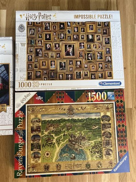 3 Harry Potter Puzzles Kaufen Auf Ricardo