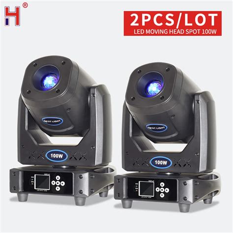 Moving Head Light W Dmx Dj Spot Stage Light Lyre Gobos Mobile Heads