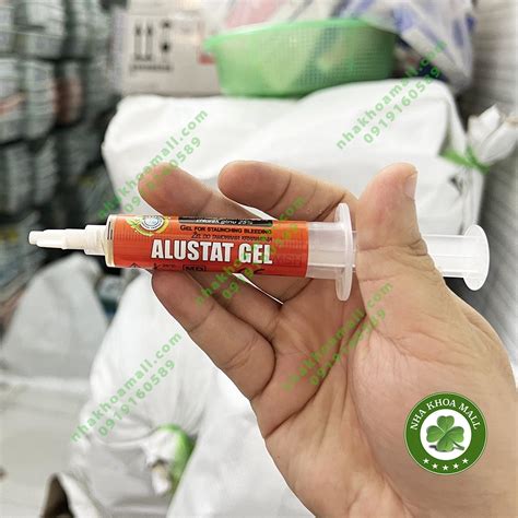 Gel cầm máu nướu răng ALUSTAT GEL Cerkamed giá tốt Nha Khoa Mall