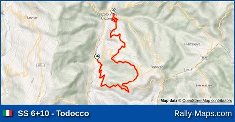 Ss Todocco Stage Map Rally Di Alba Rally Maps