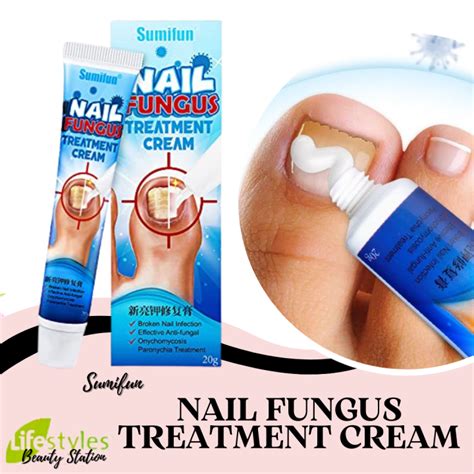 Sumifun Nail Fungus Treatment Cream Onychomycosis Removal Ointment ...
