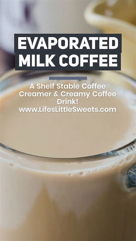 Enjoy Creamy Coffee Anywhere with Evaporated Milk