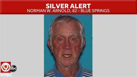 Blue Springs Missouri Police Cancel Silver Alert For Norman Arnold