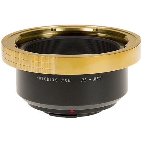 Fotodiox Pro Lens Mount Adapter Arri Pl To Mft Pl Mft Pro B H