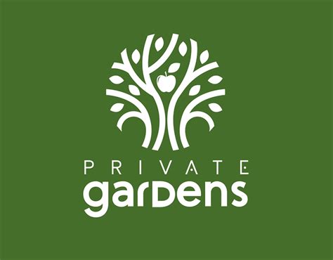 Private Gardens Identity On Behance