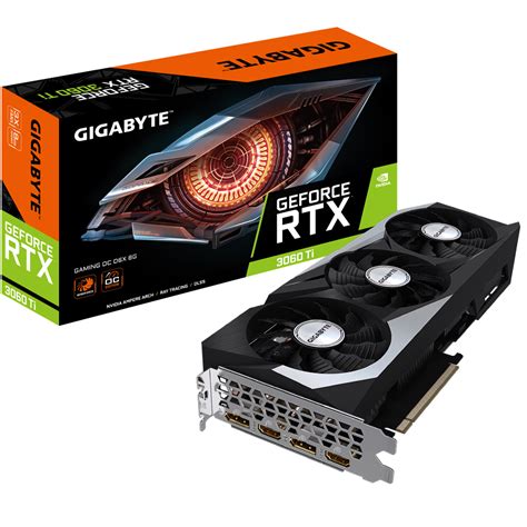 Видеокарта GIGABYTE GeForce RTX 3060 Ti GAMING OC D6X 8G