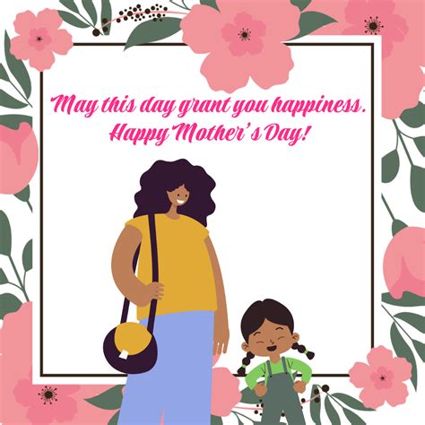 Free Mother S Day Greeting Card Vector Template Edit Online