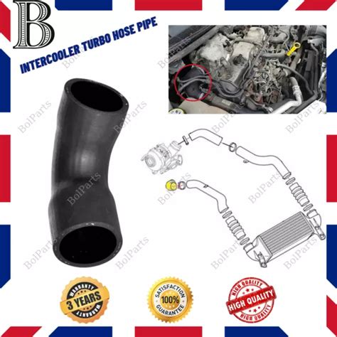 Turbo Intercooler Hose Pipe Fits Ford Tourneo Transit Connect Tdci