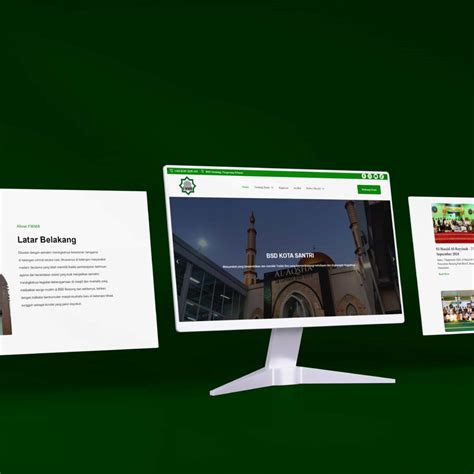 Website Forum Masjid Dan Musholla BSD Branding Graphic Design Agency