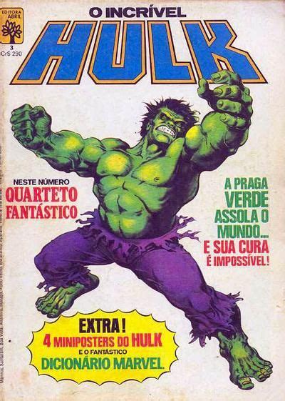 Cover for O Incrível Hulk Editora Abril 1983 series 3 Comic books