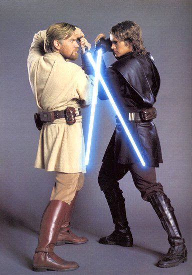 Obi Wan Kenobi And Anakin Skywalker Face Off In Star Wars Revenge Of