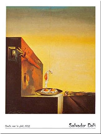 Oeufs Sur Le Plat Sans Le Plat C 1932 Fine Art Print By Salvador Dali