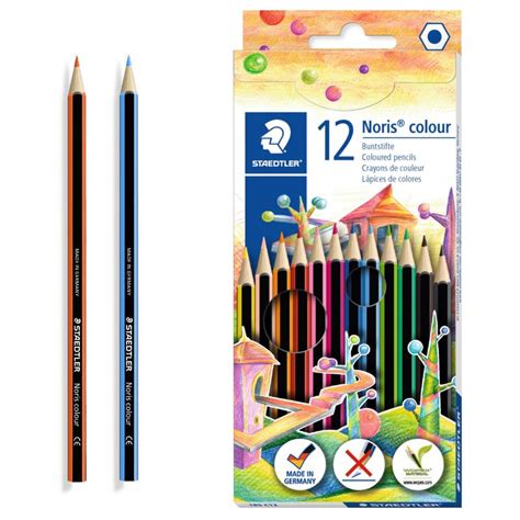 Lapices De Madera Staedtler Noris Colour Caja 12 Colores