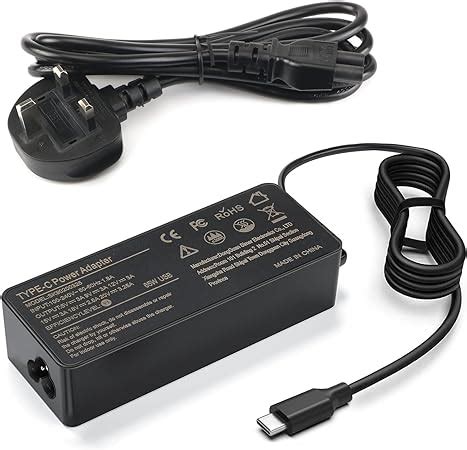 Laptop Power Supply USB C 65W 45W For Lenovo Thinkpad T14 T14s T15 E15