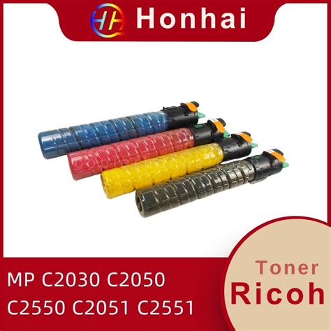 Toner Cartridge For Ricoh Aficio Mp C2030 C2050 C2550 C2051 C2551