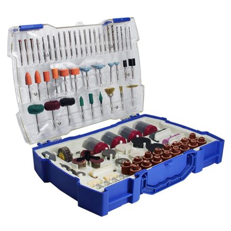 268pcs Mini Drill Bit Set Abrasive Rotary Grinding Sanding Polishing