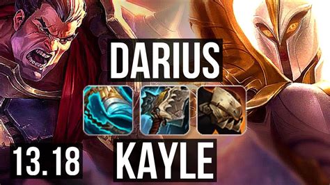 DARIUS Vs KAYLE TOP 6 0 4 1000 Games 1 4M Mastery Dominating