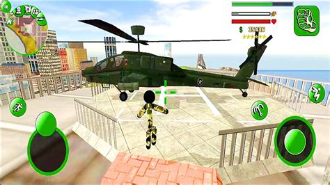 Us Army Stickman Rope Hero Mafia Crime Game Youtube