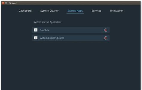 Stacer Linux System Optimizer Monitoring Alternativeto