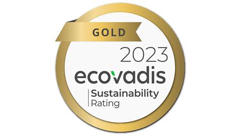 2023 Gold EcoVadis Medal London Packaging Week